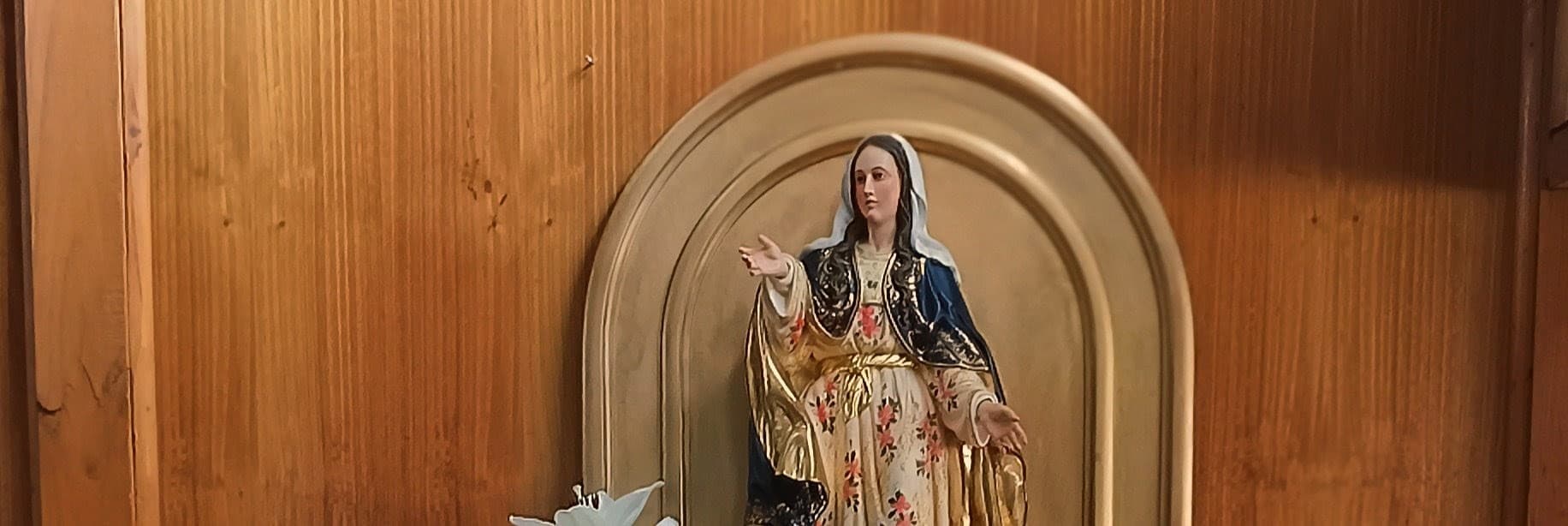 Cambio del lugar celebración de la misa de los primeros 5 sábados de mes